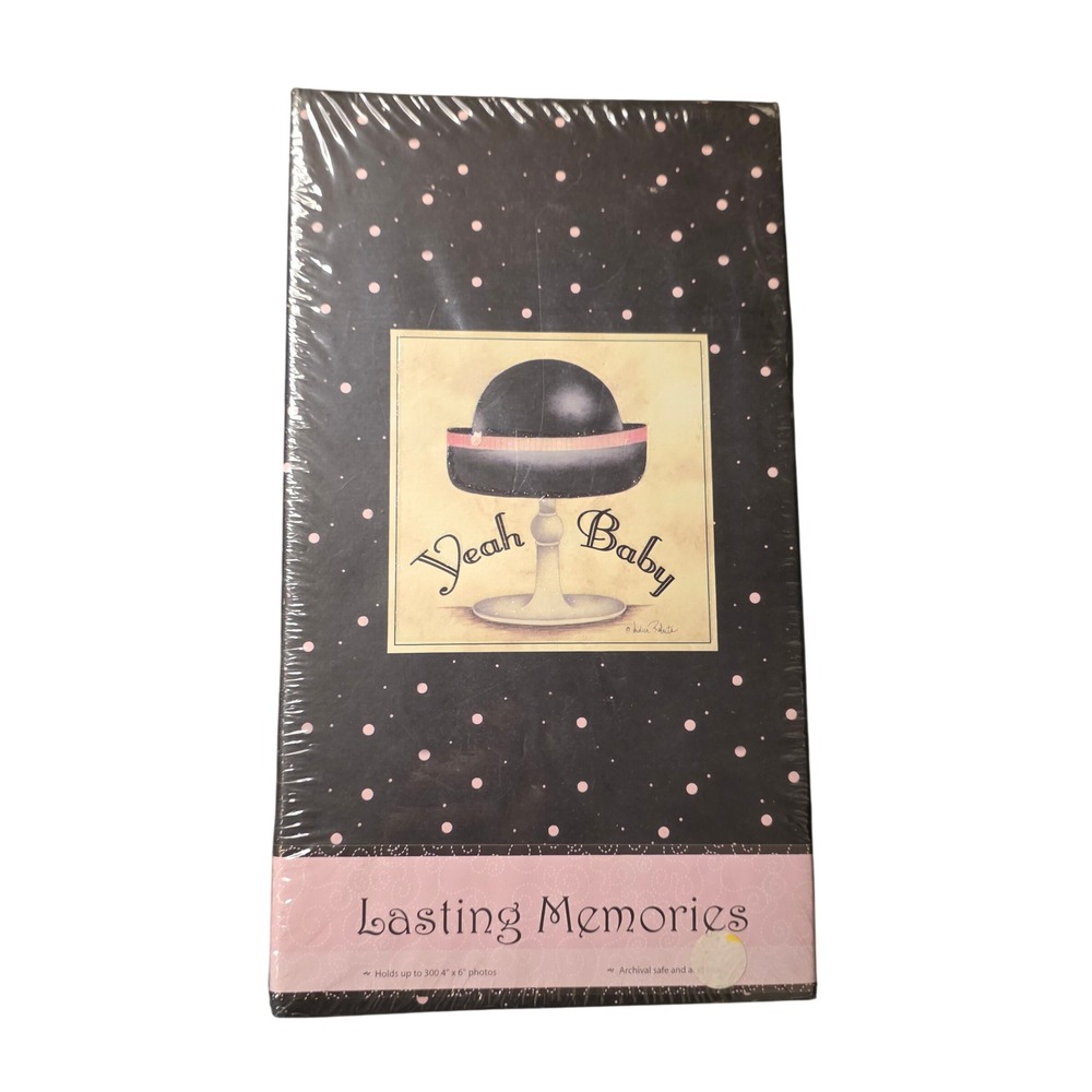 New Vintage StyleDesign Lasting Memories "Yeah Baby" Photo Album Andrea Roberts